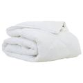 vidaXL Letná prikrývka 220 x 140 x 3 cm Leto Polyester Biela Priedušná