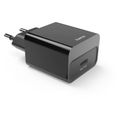 HAMA Rýchla nabíjačka, USB-C, PD, 20W, čierna