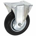vidaXL 24 ks pevné kolieska 160 mm