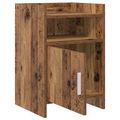 vidaXL Nočné stolíky 2 ks Staré drevo 40 x 36 x 60 cm Kompozitné drevo