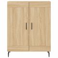 vidaXL Vysoká skrinka dub sonoma 69,5x34x180 cm spracované drevo