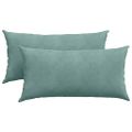 vidaXL Vankúše na pohovku 2 pcs Morská zelená 80 x 40 cm