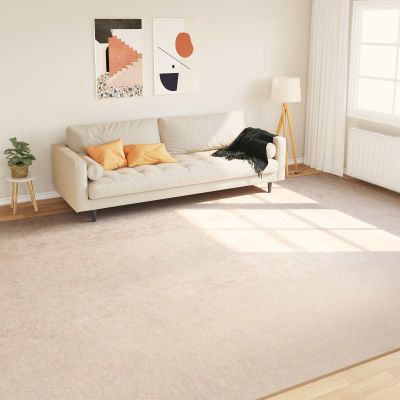 vidaXL Behúň MARSA Krémová 300 x 400 cm Polyester a PVC