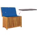 vidaXL Vonkajší box na vankúše 90x50x60,5 cm akáciový masív