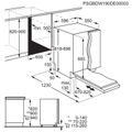 AEG Vstavaná umývačka riadu  FSK93718P