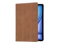 Puzdro s klopou pre tablet - koža full-grain - bronzová - 10.9" - 11" - pre Apple 10.9-inch iPad Air (4. generácia, 5. generácia); 11-inch iPad Air (M2, M3, M4)