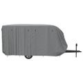 vidaXL Poťah na karavan sivý 550x250x220 cm netkaná textília