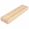 vidaXL Rolovateľné posteľné rošty 2ks s 23 lamelami 80x200 cm borovicový masív