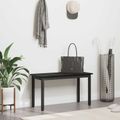 vidaXL lavička Čierny dub 80 x 35 x 45 cm Kompozitné drevo