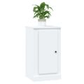 vidaXL Komody 2 ks biele 37,5x35,5x67,5 cm kompozitné drevo