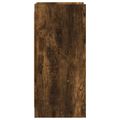 vidaXL Servírovacia skriňa Dymový dub 40 x 36 x 80 cm Kompozitné drevo