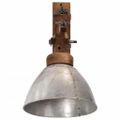 vidaXL Nástenné lampa 25 W starožitná strieborná E27