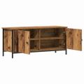 vidaXL TV skrinka 100 x 35 x 45 cm Staré drevo Kompozitné drevo
