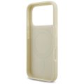 Puzdro Guess Croco Triangle Logo MagSafe pre iPhone 17 Pro zlaté