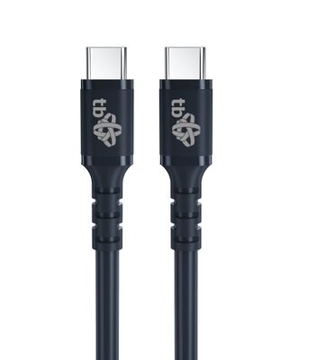 TB USB C - USB C 60W Jelly kábel 1m čierny