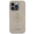 Puzdro Guess pre iPhone 15 Pro 6,1" GUHCP15LHG4SGD zlatá HC Fixed Glitter Big 4G