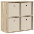vidaXL Servírovacia skriňa Sonoma dub 59,5 x 27 x 57 cm