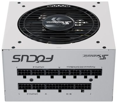 SEASONIC zdroj 1000W FOCUS GX-1000 (ATX 3) WHITE - NEW MODEL SEASONIC zdroj FOCUS GX-1000 biely / ATX3.1 / akt. PFC / 135mm / modulárny / 80+ Gold