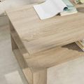 vidaXL Konferenčný stolík Sonoma dub 90 x 50 x 40 cm Kompozitné drevo