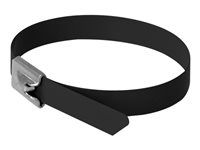 Káblová sťahovacia páska - 20 cm - čierna (balenie 10)