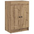 vidaXL Kúpeľňová skrinka pod umývadlo Dub artisan 78,5 x 37,5 x 81 cm