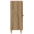 vidaXL Servírovacia skriňa Dub artisan 33 x 34,5 x 90 cm