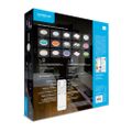 Modee Okrúhle stropné LED svietidlo CLG1W 30W 3CCT+RGB 2000lm, drevo, ovládač (ML-CLFG1W)