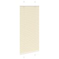 vidaXL plisovaná roleta krémová 65x100 cm Šírka látky 64,4 cm