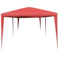 vidaXL Párty stan Červená 600 x 300 x 255 cm PE a oceľ