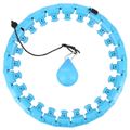 Masážna hula hoop obruč HMS HHW01 so závažím modrá