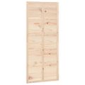 vidaXL Dvere do stodoly 90x1,8x214 cm masívna borovica