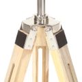vidaXL Lampa na statíve, mangový masív 140 cm
