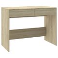 vidaXL Písací stôl, dub sonoma 101x50x76,5 cm, kompozitné drevo
