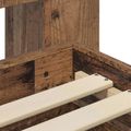 vidaXL Rám postele so skladom Staré drevo 90 x 190 cm Kompozitné drevo