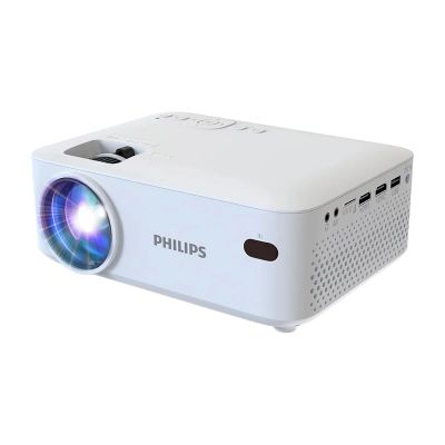 Mini projektor Phillips N-100 s rozlíšením 480p (biely)