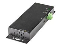 Startech 4 Port USB C Hub 10Gbps, Metal Industrial USB-C Hub, 2x USB-C & 2x USB-A, ESD Surge Protection, USB-C or USB-A Host, Self-Powered, Mountable USB 3.1 Gen 2 Type-C Hub - Commercial/Rugged USB Hub - Rozbočovač - 2 x USB 3.2 Gen 2 + 2 x USB-C 3.2 Gen 2 - desktop