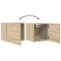 vidaXL Nástenné TV skrinky 2 ks dub sonoma 30,5x30x30 cm