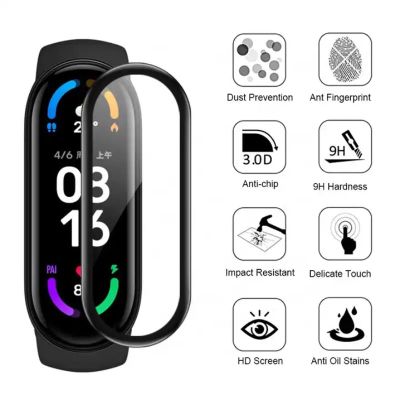 Tvrdené sklo 3D mi band 9/m9