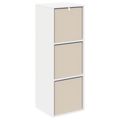 vidaXL Servírovacia skriňa so zásuvkou Biela 35 x 32 x 99,5 cm