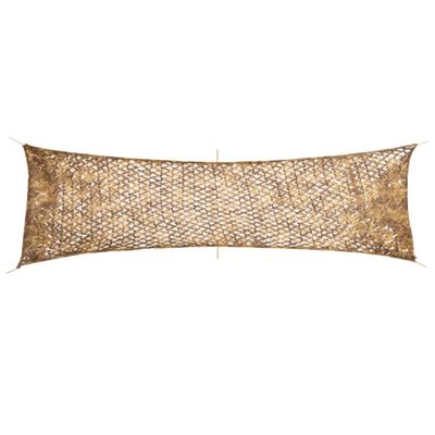 vidaXL Maskovacia sieť s úložným vreckom 519x142 cm piesková