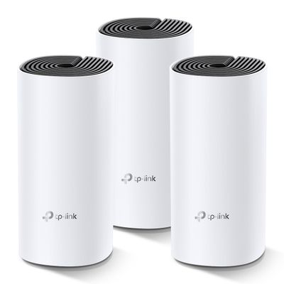 TP-Link AC1200 Celodomový Mesh Wi-Fi systém Deco M4 (3-balík), 2x Gigabit port