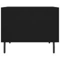vidaXL Konferenčné stolíky 2 ks, čierne 50x50x40 cm, kompozitné drevo