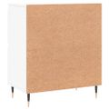 vidaXL Komoda biela 60x35x70 cm spracované drevo