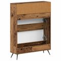 vidaXL Skriňa na topánky BREDA 78 x 24 x 103 cm Kompozitné drevo