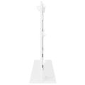 vidaXL Toaletné zrkadlo Biela 80 x 15 x 18 cm Obdĺžnikový