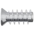 vidaXL Skrutka 12 ks Strieborná M6 x 12 mm Železo