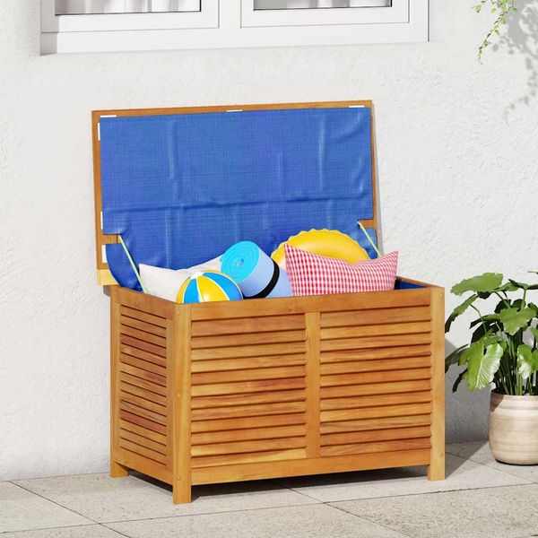 vidaXL Záhradný úložný box s mriežkami 90x50x56 cm masívna akácia