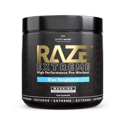 Raze Extreme - The Protein Works, modrá malina