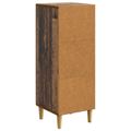 vidaXL Servírovacia skriňa Staré drevo 33 x 34,5 x 90 cm