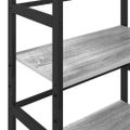 vidaXL Regál na knihy 4 úrovní 60 x 29,5 x 149 cm Kompozitné drevo